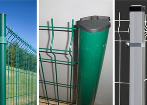 China Security Welded Steel Wire Fencing / Triangle Bending Garden Mesh Fence supplier
