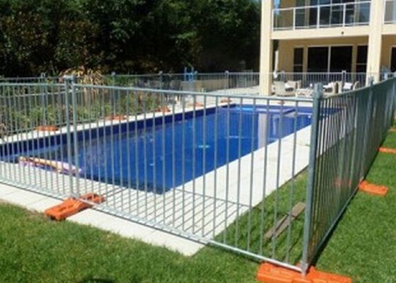 China Australian Temporary Security Fencing Hire 5.0mm Dia For Swimming Pool supplier