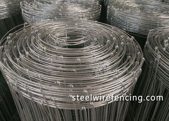 China Heat Treated Tension Wire Deer Fence With Galvanized Knot Easy Maintenance supplier