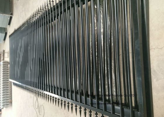 China Outdoor Metal Automatic Driveway Gates , Electric Sliding Gates For Driveways supplier