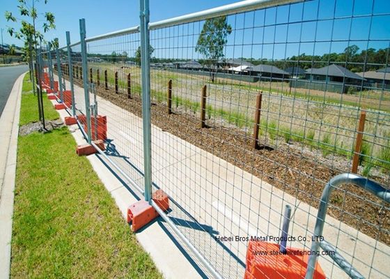 China Australia Standard Temporary Construction Fence Galvanized Welded Wire Mesh For Festivals supplier
