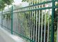 PVC Coated Welded Zinc Steel Fence For Community / Gardens Protection supplier