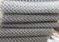 Steel Chain Link Wire Mesh Fencing / Temporary Chain Link Fence Twill Weave supplier