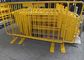 Safety Barrier Temporary Backyard Fence , Temporary Security Fence Panels For Crowd Control supplier