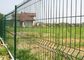 3D Curved Garden Mesh Fencing Square Post With 2.0-6.0mm Wire Gauge supplier