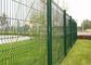 Iron Green Decorative Garden Fence , Custom Wire Fencing Panels For Landscaping supplier