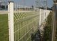 Ornamental Garden Mesh Fencing / 3D Curved Welded Wire Mesh Panels supplier