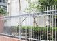 Powder Coated Wall Boundary Line Fencing Double Beam With 80*80mm Square Pipe supplier