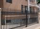 Decorative Courtyard Automatic Driveway Gates , Electric Metal Gates Heat Treated supplier