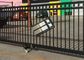 Horizontal Steel Automatic Driveway Gates Remote Control For Industrial Park supplier