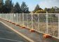 Welded Temporary Mesh Fencing , Electro Galvanized Security Fence Panels supplier
