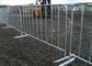 Galvanized Coated Temporary Fencing Hire For Work Site / Iron And Steel Material supplier