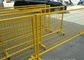 Safety Barrier Temporary Backyard Fence , Temporary Security Fence Panels For Crowd Control supplier