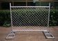 Welded Construction Temporary Chain Link Fence Panels Low Carbon Steel supplier