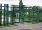 W / D Galvanized Steel Picket Bar Fence , Railings Palisade Fencing And Gates supplier