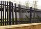 Powder Coated Metal Palisade Fencing Gate Europe Type With 2-3.0mm Thickness Pale supplier
