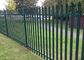 Free Standing Metal Palisade Fencing Decorated For Buildings / Courtyard 100x55mm Post supplier