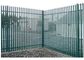 Professional Security Metal Palisade Fencing W / D Section With 2.0mm-3.5mm Thickness supplier