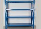 Low Carbon Rolled Steel Heavy Duty Storage Shelves For Garage 500-2000KG Capacity supplier