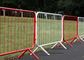 Crowd Control Temporary Backyard Fence For Safety Traffic Management supplier