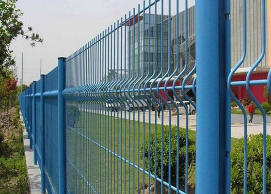 China Powder Sprayed Curved Metal Garden Mesh Fencing Multicolor Available supplier