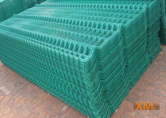 China Bend Triangle Wire Mesh Garden Fence Security Heat Resistance With 40x60x1.5 Post Size supplier