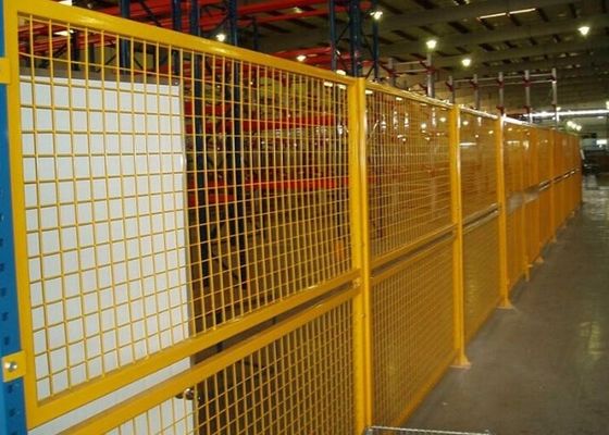 China Indoor Warehouse Safety Fences , Security Steel Fencing 1.5-3m Width supplier