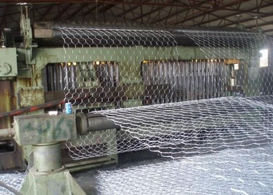 China Hexagonal Wire Gabion Mesh Cages Safety For Building / Construction supplier