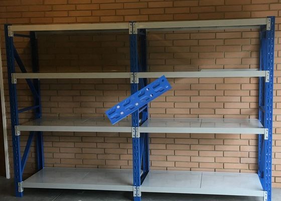 China Pallet Steel Storage Shelves / Light Duty Double Deep Pallet Racking supplier