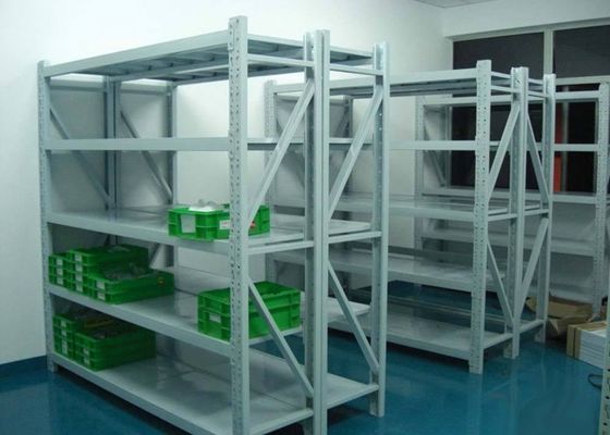 China L2000*W450 Steel Storage Shelves / Adjustable Metal Shelves Anti Rust supplier
