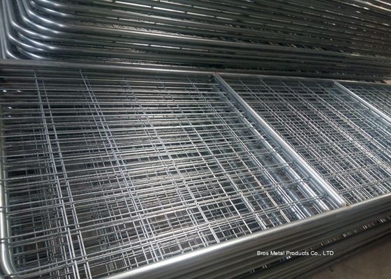China Welded Metal 14 Foot Galvanised Farm Gates 1170mm Height With 3-5mm Dia Wire supplier