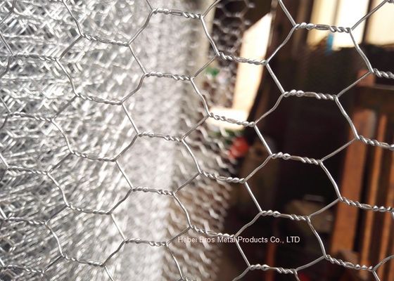 China Durable Electro Galvanized Gabion Wire Mesh Fence / Rabbit Wire Netting supplier