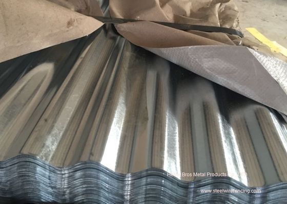 China Waved Galvanized Steel Sheet Plates For Roofing , Walls , Ceiling supplier