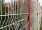 3 D Welded Folding Wire Mesh Fence / Bending Garden Security Fencing supplier