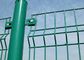 3 D Welded Folding Wire Mesh Fence / Bending Garden Security Fencing supplier