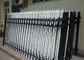 Security Powder Coated Zinc Steel Picket Fence For Residential , Heat Treated supplier
