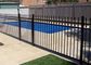 Decorated Top Steel Sliding Automatic Driveway Gates Security For Community supplier