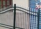 Double Swing Metal Automatic Driveway Gates Zinc Plated For House / Villa supplier