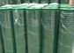 PVC Coated Steel Mesh Fencing Panels Dark Green For Animal Cage 50X150 Size supplier