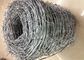 Zinc Plating Barbed Tape Wire , Steel Barbed Wire Roll 1.0-3.5mm Dia supplier
