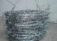 PVC Coated Security Barbed Wire Fencing With Low Carbon Steel Materials supplier