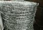 Double Twisted Barbed Iron Wire Wrapped For Security Fence , 1.6mm- 3.0mm Dia supplier