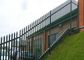 Anti Climb Security Palisade Fencing Gates For Lawns / Villas , Metal Picket Fence Panels supplier