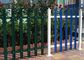 Decorative Galvanised Steel Palisade Fencing For Residential Sites / Garden Road supplier