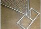 Outdoor Temporary Construction Fence Chain Link Fencing For Construction Protection supplier