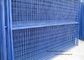 PVC Coated Temporary Construction Fence Canada Standard 10x6 FT Event Movable Fence supplier