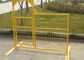 PVC Coated Temporary Construction Fence Canada Standard 10x6 FT Event Movable Fence supplier