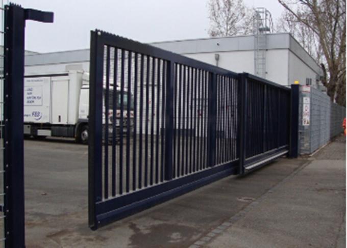 Remote Control Sliding Gate / Driveway Automatic Security Gates Factory